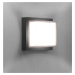 CENTURY PURA LED venkovní nástěnné svítidlo Square šedá 10W 3000K IP65