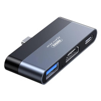 Dokovací stanice Remax, RP-U15, USB, HDMI, USB-C (černá)