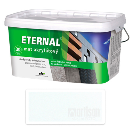 ETERNAL Mat akrylátový - vodou ředitelná barva 5 l Bílá 01