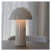 Venkovní bateriové stolní LED svítidlo Newgarden Enoki / ø 16,5 cm / plast / bílá