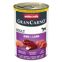 Animonda GranCarno Original Adult 6 x 400 g - hovězí + jehněčí