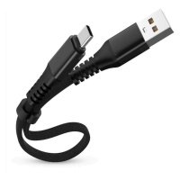 UC-020-TPC | Krátký USB kabel - USB-C Quick Charge 3.0 | 30 cm | Přenos dat, Android Auto černá