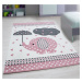 Ayyildiz koberce Dětský kusový koberec Kids 570 pink Rozměry koberců: 120x170
