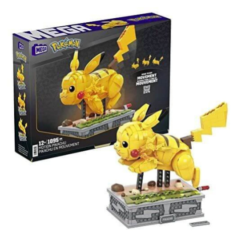 Pokémon figurka Motion Pikachu - MEGA Mattel