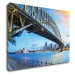 Impresi Obraz Osvícený most - 70 x 50 cm