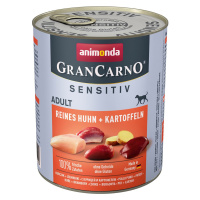 Animonda Grancarno Sensitiv Huhn & Kartoffel, kuřecí a brambory 6x800g