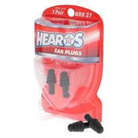 HEAROS Rock N Roll Series Ear Plugs Black NRR 27dB 1 Pair