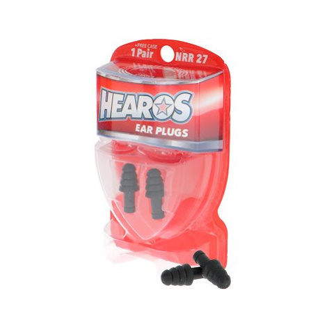 HEAROS Rock N Roll Series Ear Plugs Black NRR 27dB 1 Pair