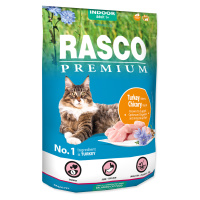 RASCO Premium Cat Kibbles Indoor, Turkey, Chicori Root 400 g