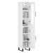 vidaXL Skříň highboard bílá 34,5 x 34 x 180 cm kompozitní dřevo