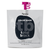 Fanola Color Mask - barevné masky Total Black (černá), 30 ml