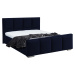 Eka Čalouněná postel Passion - Fresh 180x200 cm Barva látky - Fresh: Modrá (11), Úložný prostor:
