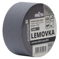 Europack Lemovka - lemovací páska na koberce - šedá - Balení: Šířka 5 cm, návin 10 metrů
