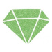 Diamantové barvy sv. zelená 80 ml Aladine
