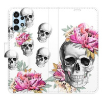 iSaprio flip pouzdro Crazy Skull pro Samsung Galaxy A13 / A13 5G