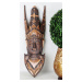 Dřevěná dekorace africký šaman - Hugo