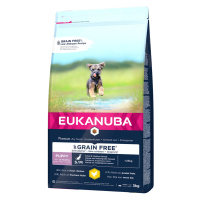 Eukanuba Puppy Small / Medium Breed Grain Free Chicken - 2 x 3 kg