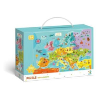 TM Toys Dodo Puzzle Mapa Evropy 100 dílků