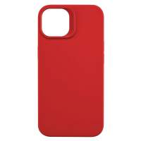 Silikonový kryt Cellularline Sensation pro Apple iPhone 14, červená