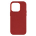 FIXED MagLeather kožený kryt s MagSafe Apple iPhone 14 Pro červený