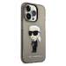 Zadní kryt Karl Lagerfeld IML Ikonik NFT pro Apple iPhone 14 Pro, černá