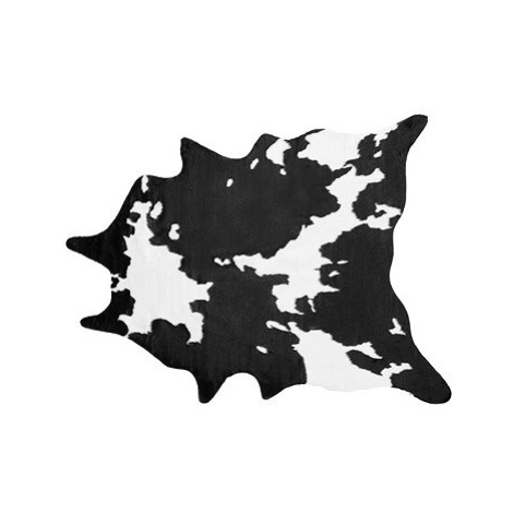 Koberec z umělé hovězí kůže 150 x 200 cm černý / bílý BOGONG, 309390 BELIANI