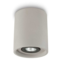 Stropní svítidlo Ideal Lux Oak PL1 round cemento 150437 kulaté betonové