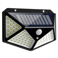 SFL-100LED | LED solární lampa s pohybovým senzorem | 100 LED 2835 SMD černá