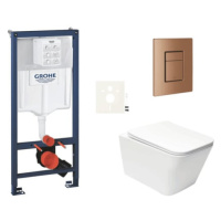 Závěsný wc set do lehkých stěn / předstěnová montáž Swiss Aqua Technologies Infinitio SIKOGRSIN1