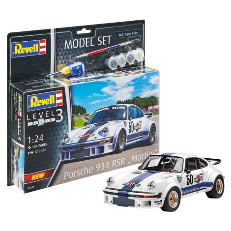 Revell Modelářská stavebnice Supersport (modelová sada porsche 934 rsr)