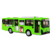 Velký hrací školní autobus zelený