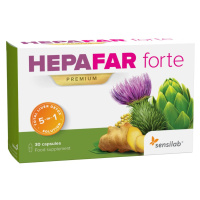 Hepafar Forte Premium | Účinná detoxikace jater | Ostropestřec mariánský a fosfolipidy | Kúra na