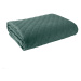 Přehoz na postel QUIDO smaragdová 220x240 cm Mybesthome