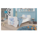 Dětská postel s obrázky - čelo Gonzalo Rozměr: 160 x 80 cm, Obrázek: Hasiči