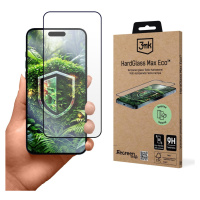 Ochranné sklo 3mk Hardglass Max Eco pro Apple iPhone 16 Pro, černá