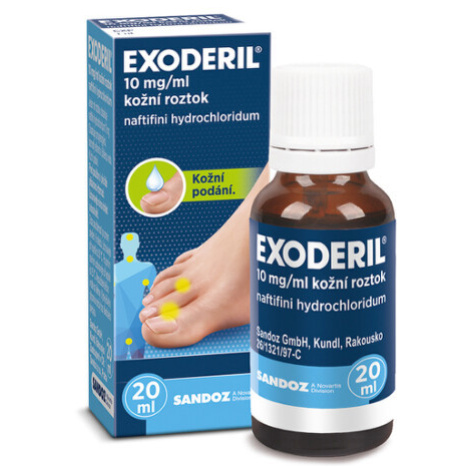 EXODERIL® 10MG/ML kožní roztok 1X20ML