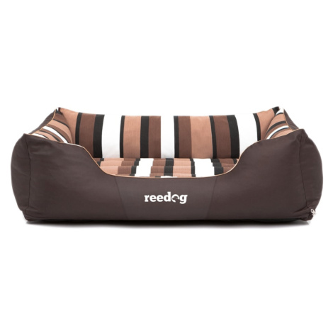 Pelíšek pro psa Reedog Comfy Brown & Stripes - 3XL