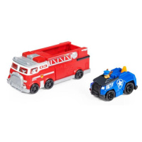 Paw patrol hasičský vůz die-cast s autíčkem