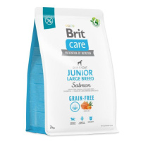 Krmivo Brit Care Dog Grain-free Junior Large Breed Salmon 3kg