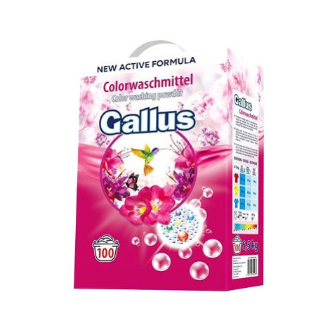 GALLUS Color 6,5 kg (100 praní)