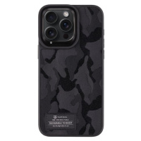 Tactical Camo Troop kryt Apple iPhone 15 Pro Max černý