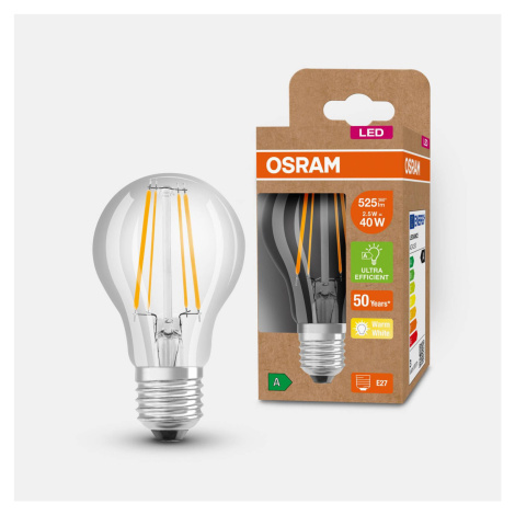 OSRAM OSRAM LED žárovka E27 A60 2,5W 525lm 3 000K čirá