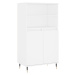 vidaXL Skříň highboard bílá 60 x 36 x 110 cm kompozitní dřevo