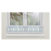 Dekorační vitrážová žakárová záclona AMBAR 30 bílá 300x30 cm (cena za spodní díl) MyBestHome
