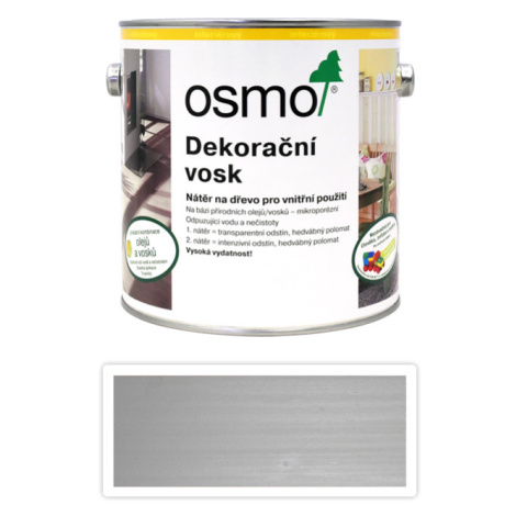 OSMO Dekorační vosk intenzivní odstíny 2.5 l Hedvábí 3172
