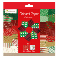 Sada origami papírů - Vánoce