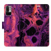 iSaprio flip pouzdro Abstract Dark 02 pro Xiaomi Redmi Note 10 5G