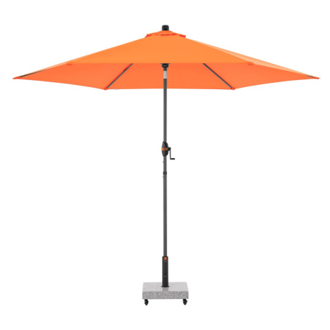 Doppler Slunečník MyZone s automatickým naklápěním klikou oranžový pr. 305 cm