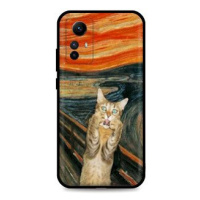 TopQ Kryt Xiaomi Redmi Note 12S Scared Cat 112062