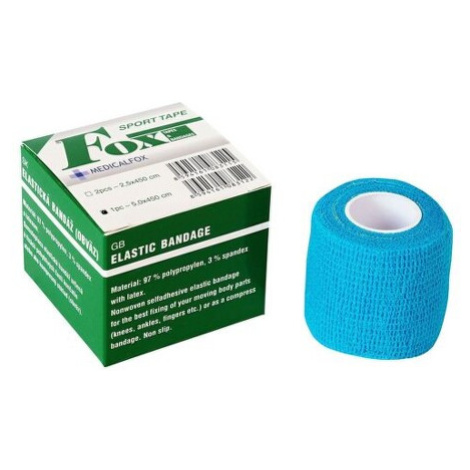 FOX ELASTIC BANDAGE samodržící bandáž 5cmx4.5m